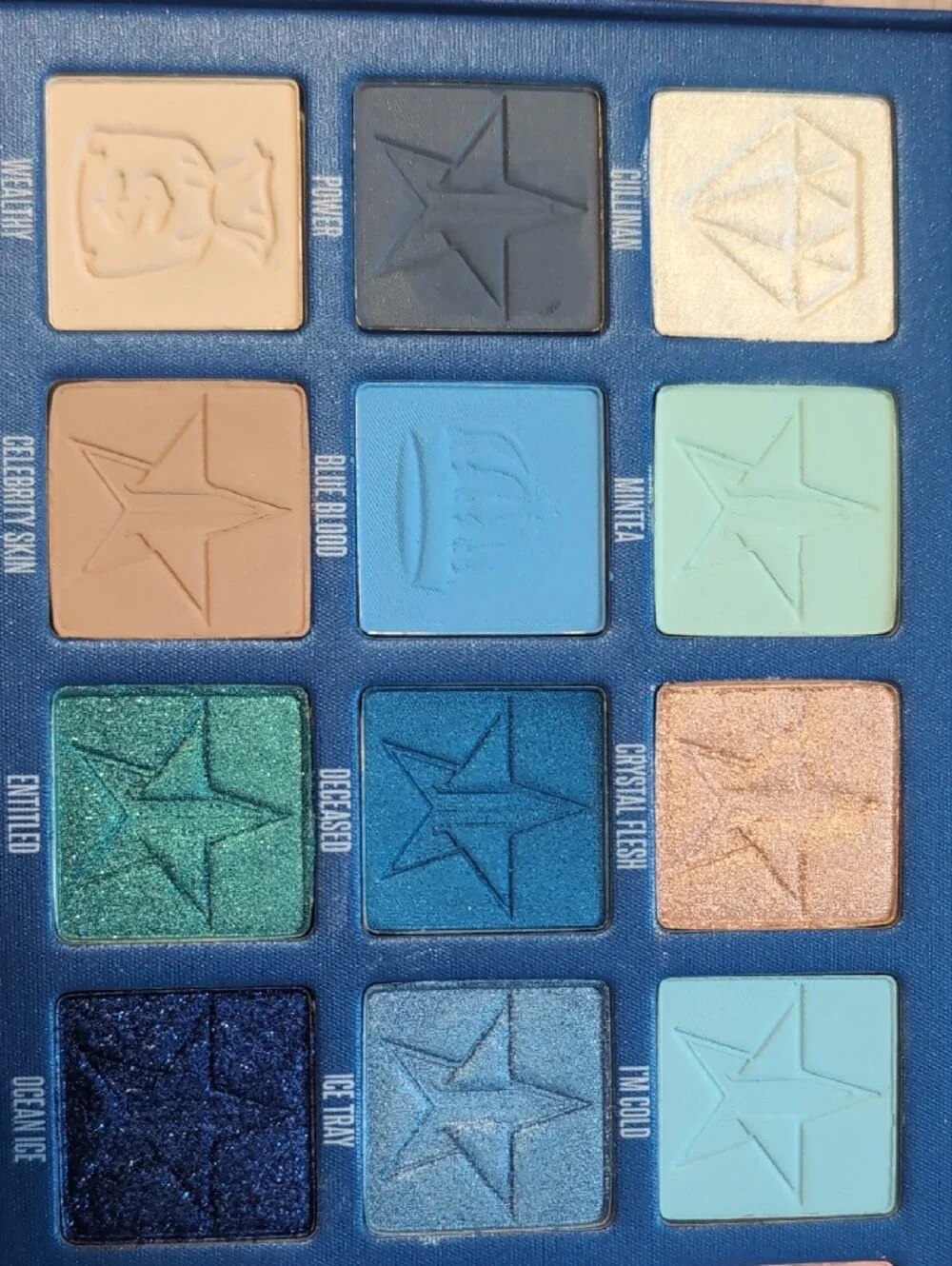 Jeffree Star Blue Blood Eyeshadow Palette - Blue Tones
